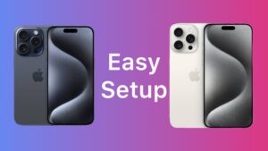 How to set up iphone