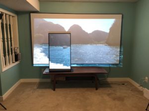 elune vision aurora screen 4k ambient light rejection, alr, what is, review