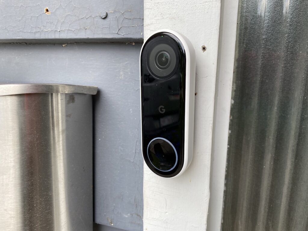 google nest, hello, video doorbell, review