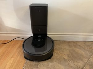 irobot roomba i7+ dustbin, automatic empty, clean self, how to, review, vacuum, robot