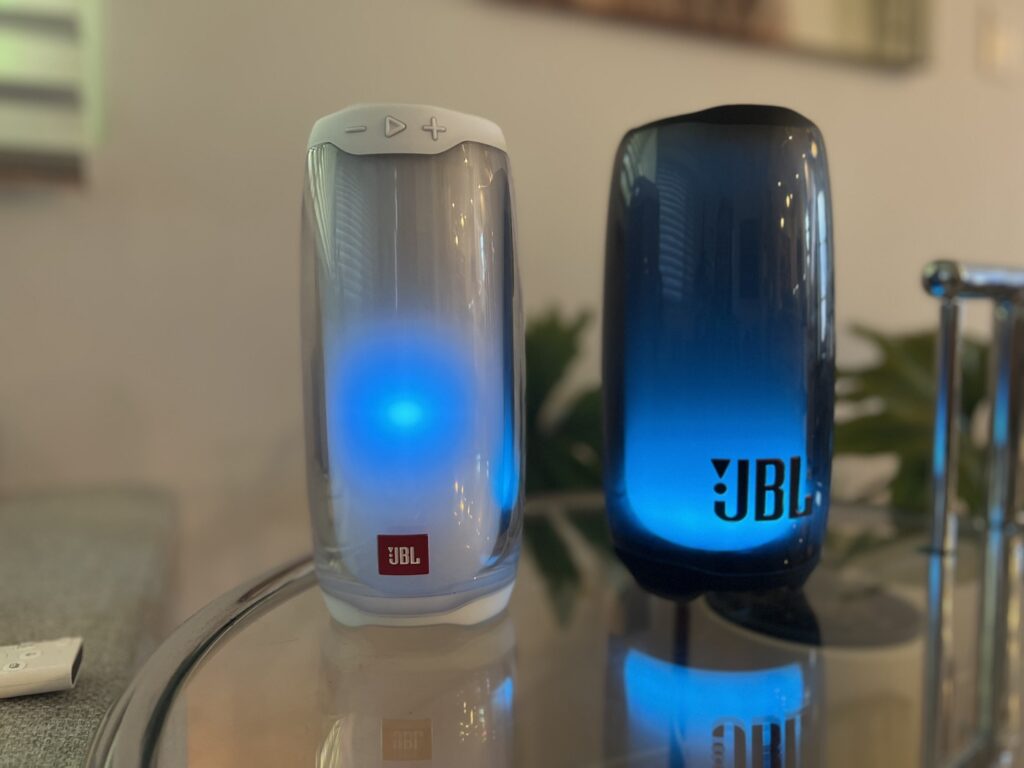 JBL Pulse 4 and 5 speakers