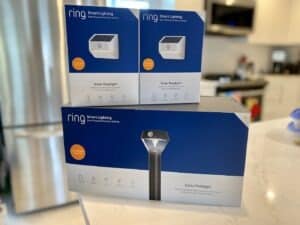 ring, solar, light, steplight, pathlight, review, bright