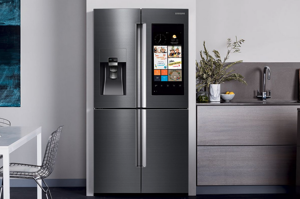 Samsung family hub refrigerator